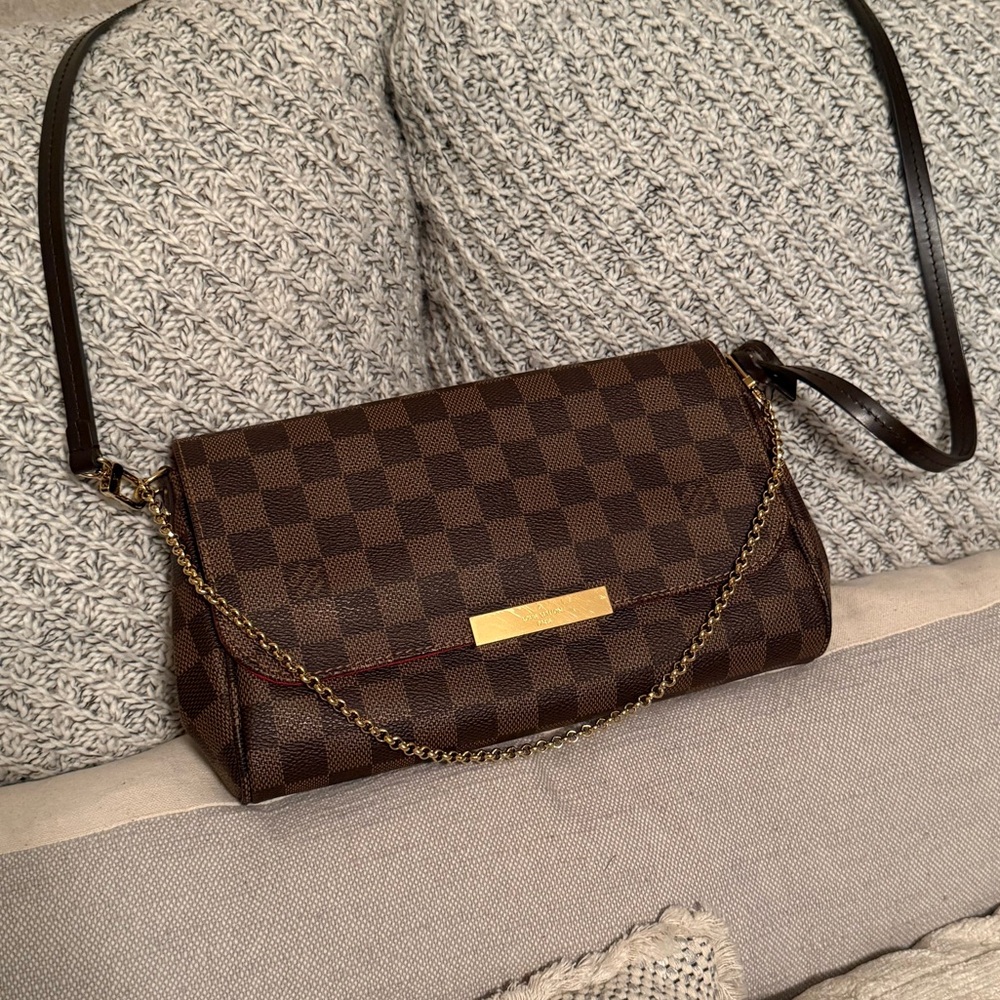 Louis Vuitton Favorite MM Brown Damier Ebene